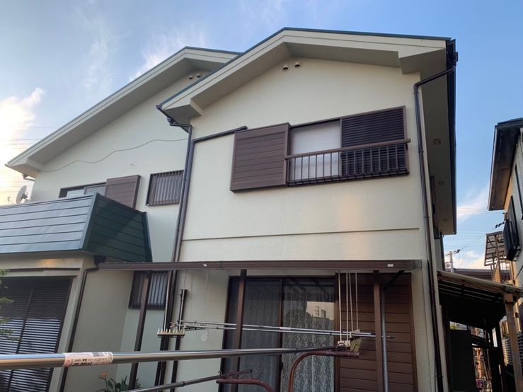 戸建て　外壁塗装工事