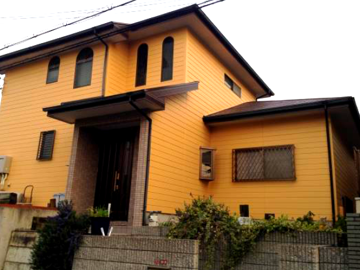 シーリング打ち替え後 外壁塗装と屋根塗装