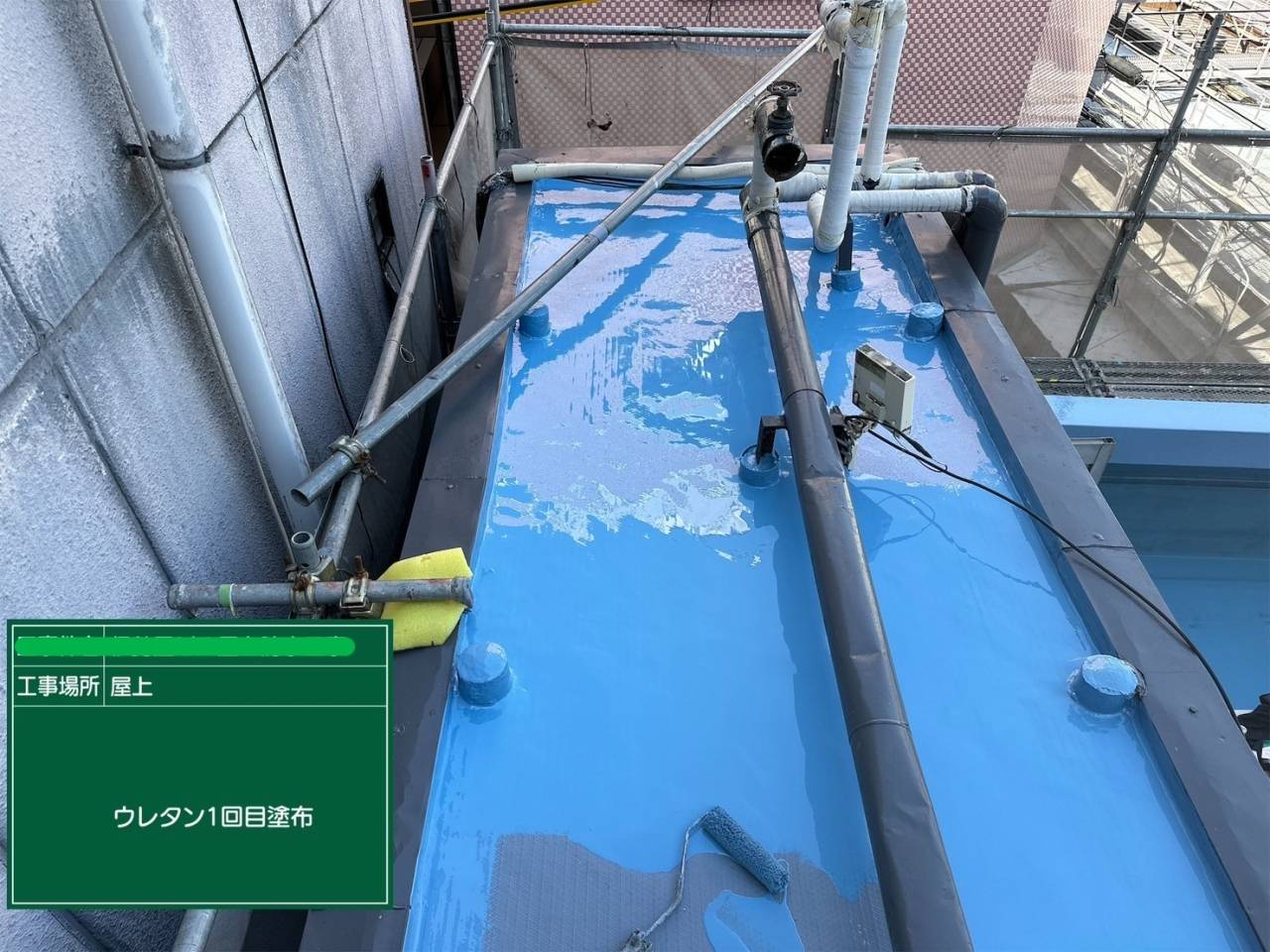 塔屋 ウレタン1回目