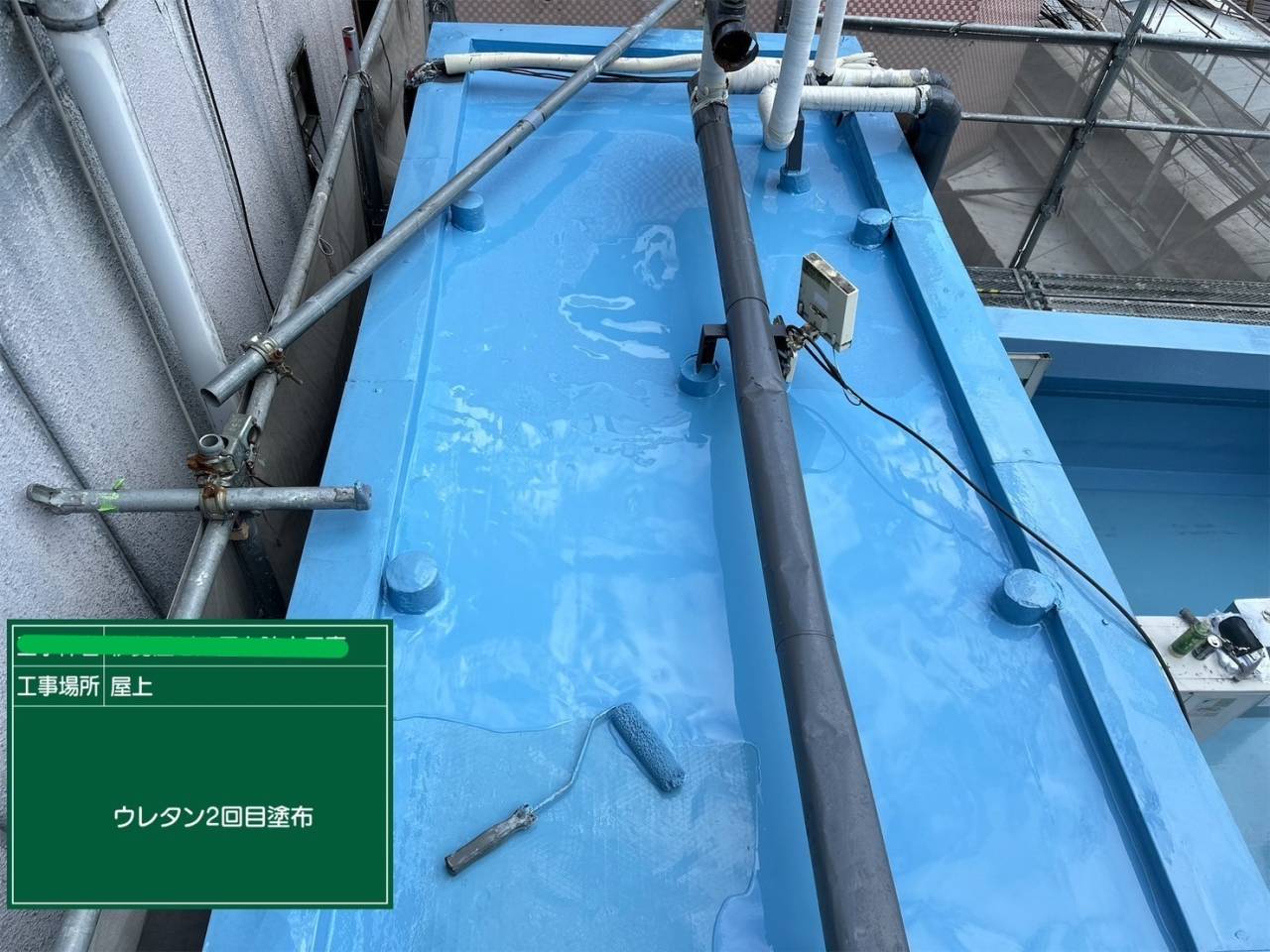 塔屋 ウレタン2回目